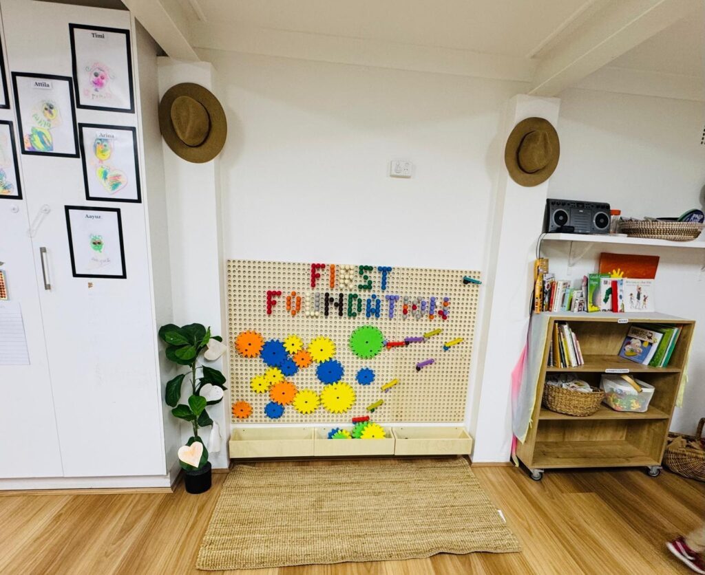 children's paly and learning area