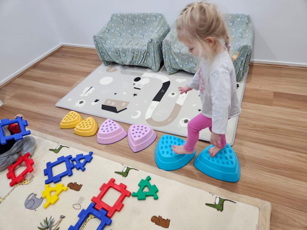Indoor play area for babies at our best play school for babies